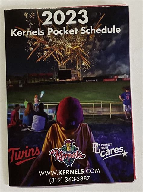 Cedar Rapids Kernels 2023 Schedule